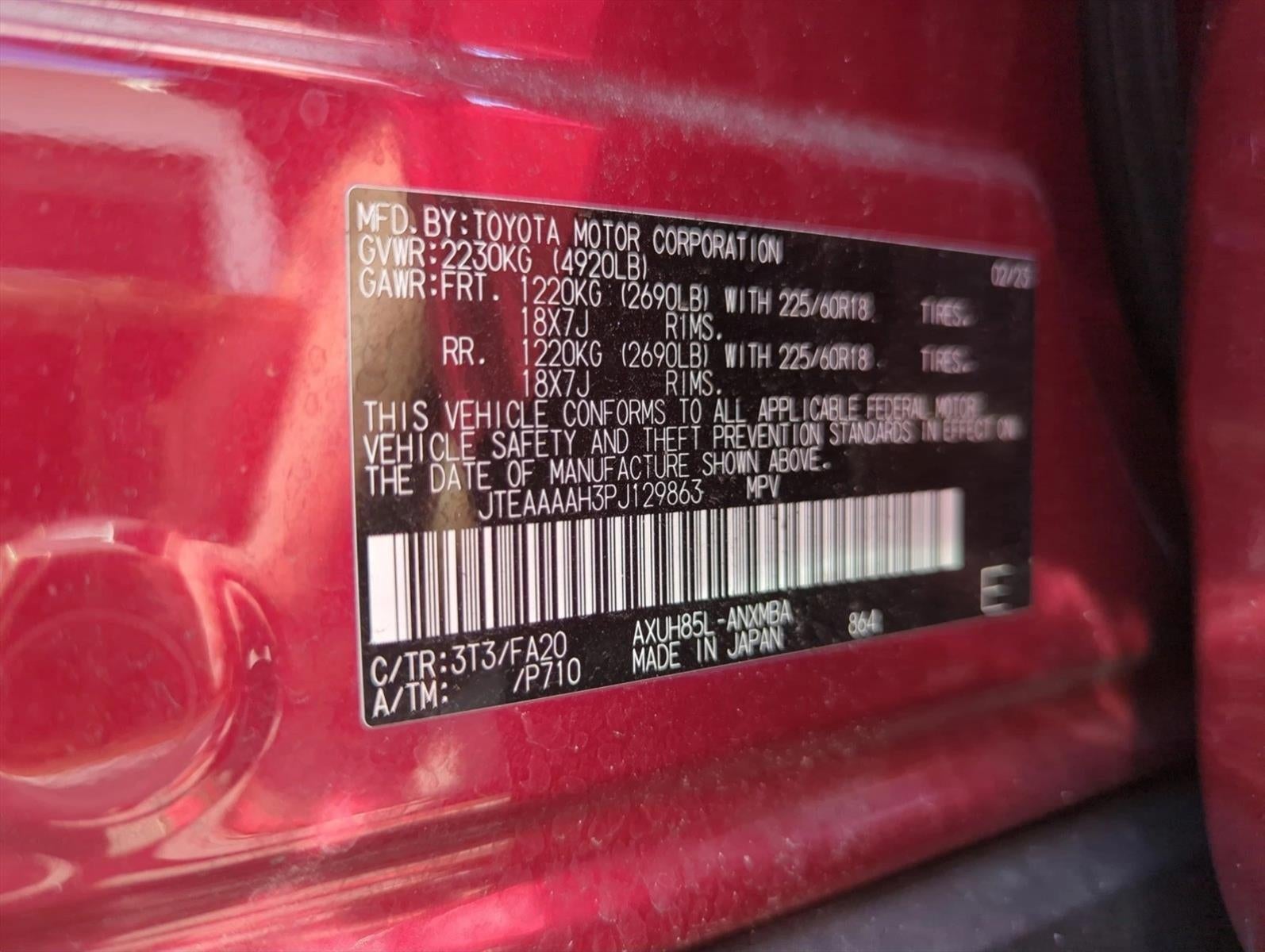 2023 Toyota Venza LE AWD (GS)