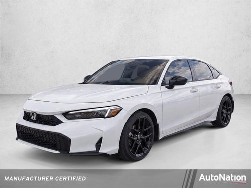 2025 Honda Civic Hatchback Hybrid Sport CVT
