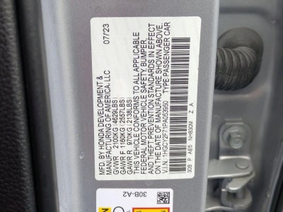 2023 Honda Accord Hybrid Sport-L Sedan