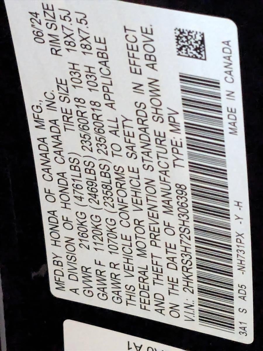 2025 Honda CR-V EX-L 2WD