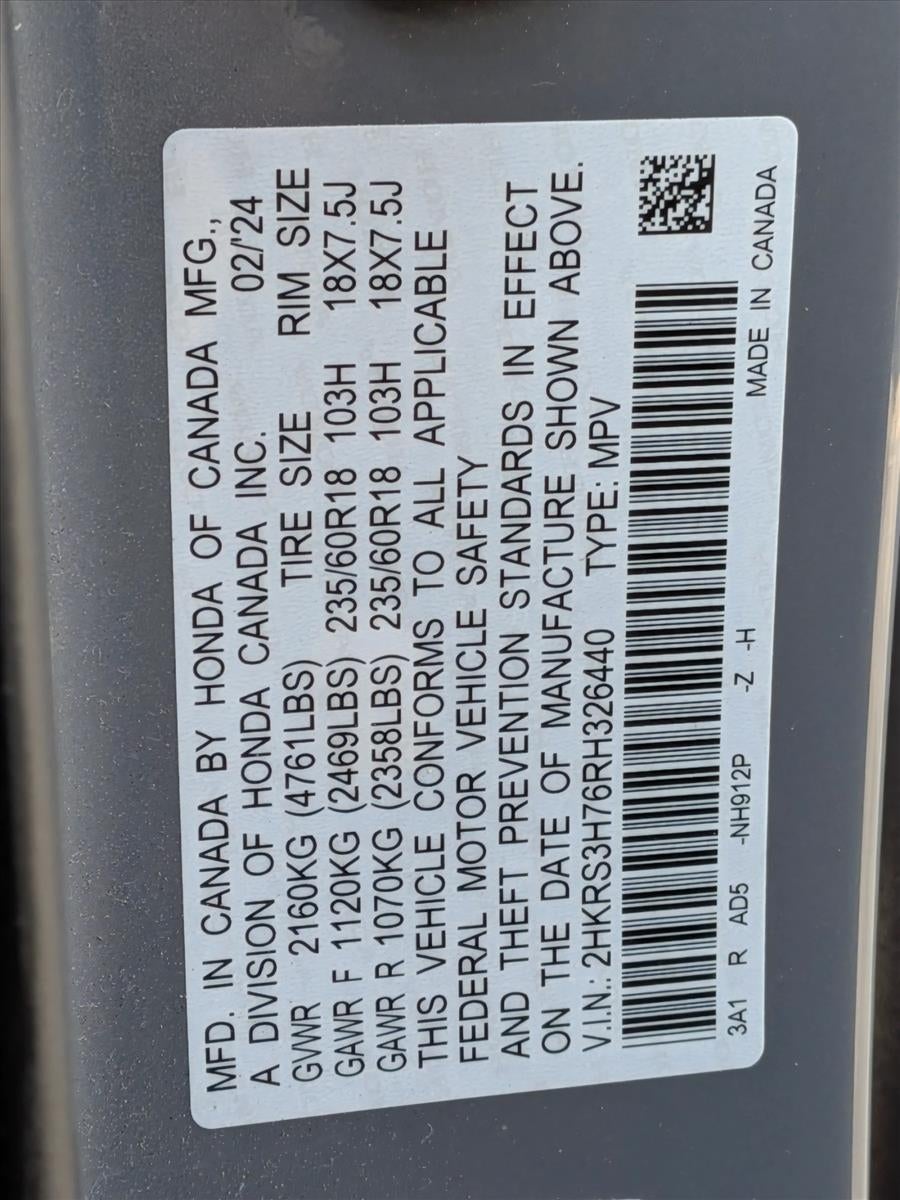 2024 Honda CR-V EX-L 2WD