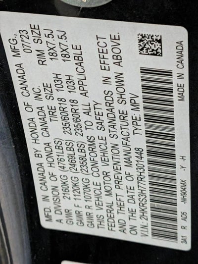 2024 Honda CR-V EX-L 2WD