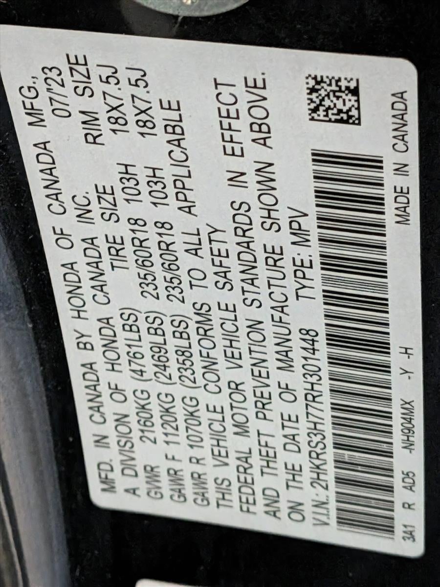 2024 Honda CR-V EX-L 2WD