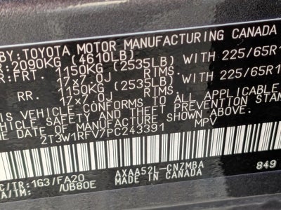 2023 Toyota RAV4 XLE FWD (GS)