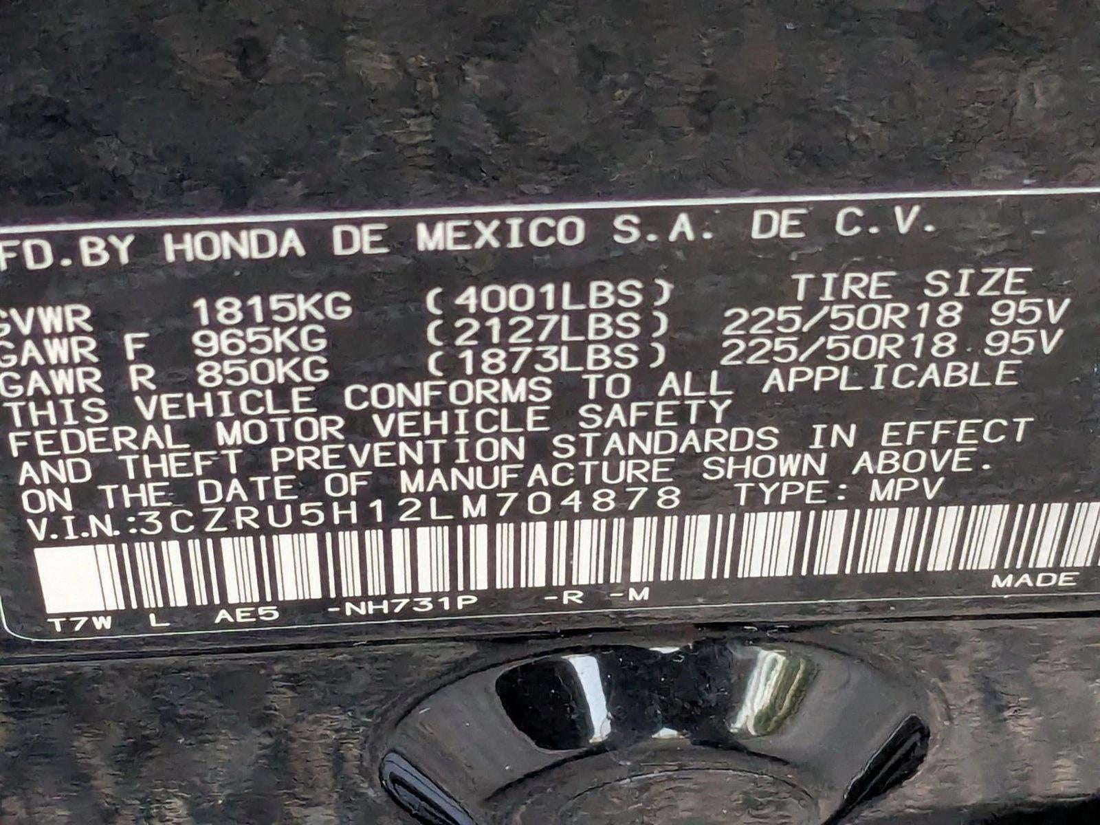 2020 Honda HR-V Sport 2WD CVT