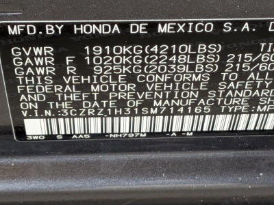 2025 Honda HR-V LX 2WD CVT