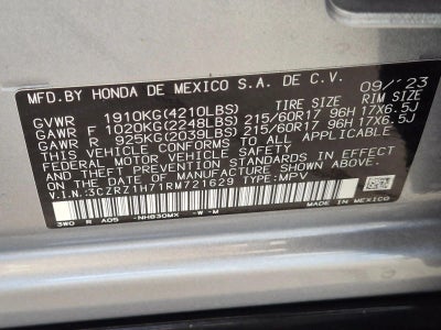 2024 Honda HR-V EX-L 2WD CVT