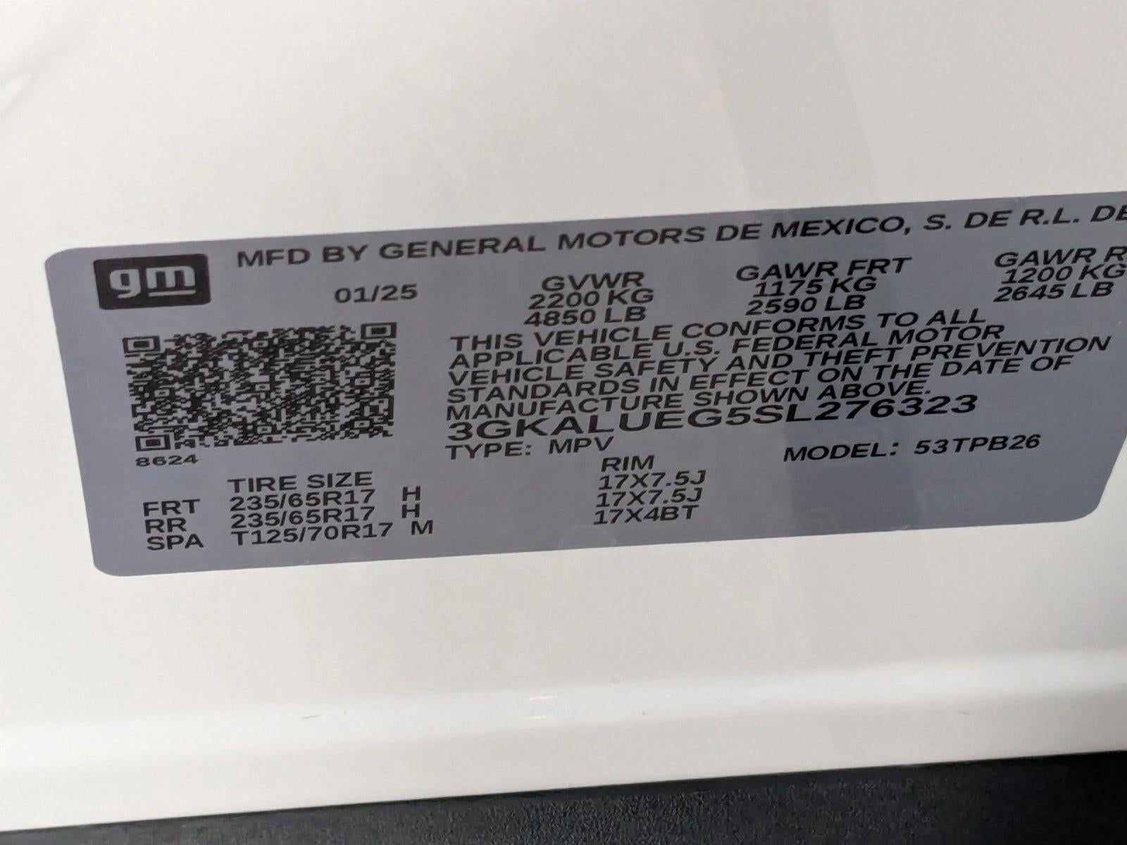 2025 GMC Terrain AWD 4dr Elevation