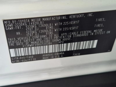 2024 Toyota RAV4 Hybrid XLE AWD (Natl)