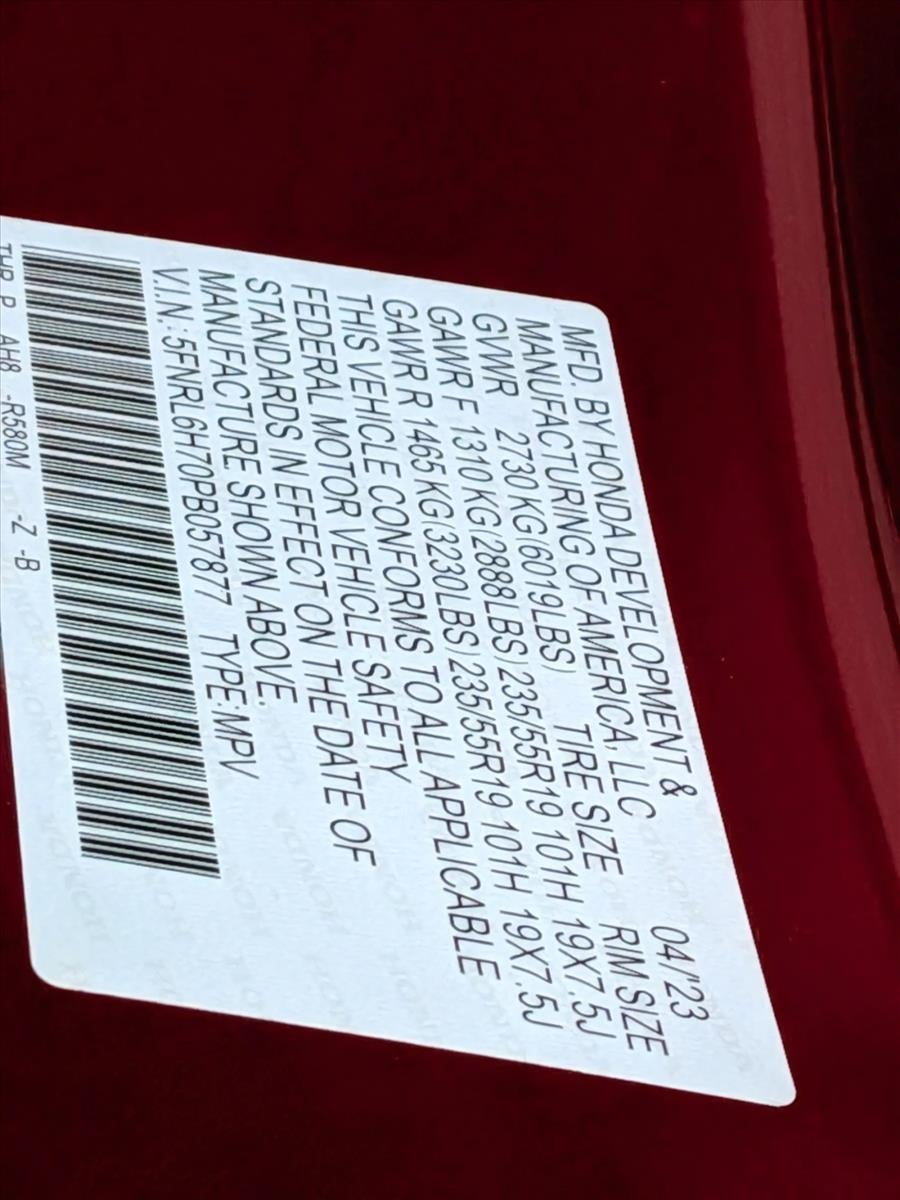 2023 Honda Odyssey Sport Auto