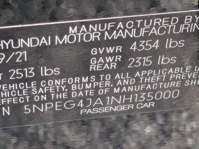 2022 Hyundai SONATA SE 2.5L *Ltd Avail*