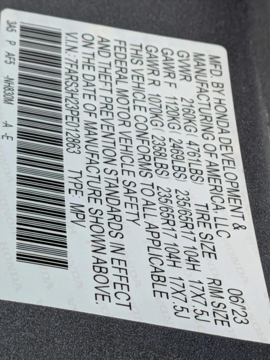 2023 Honda CR-V LX 2WD