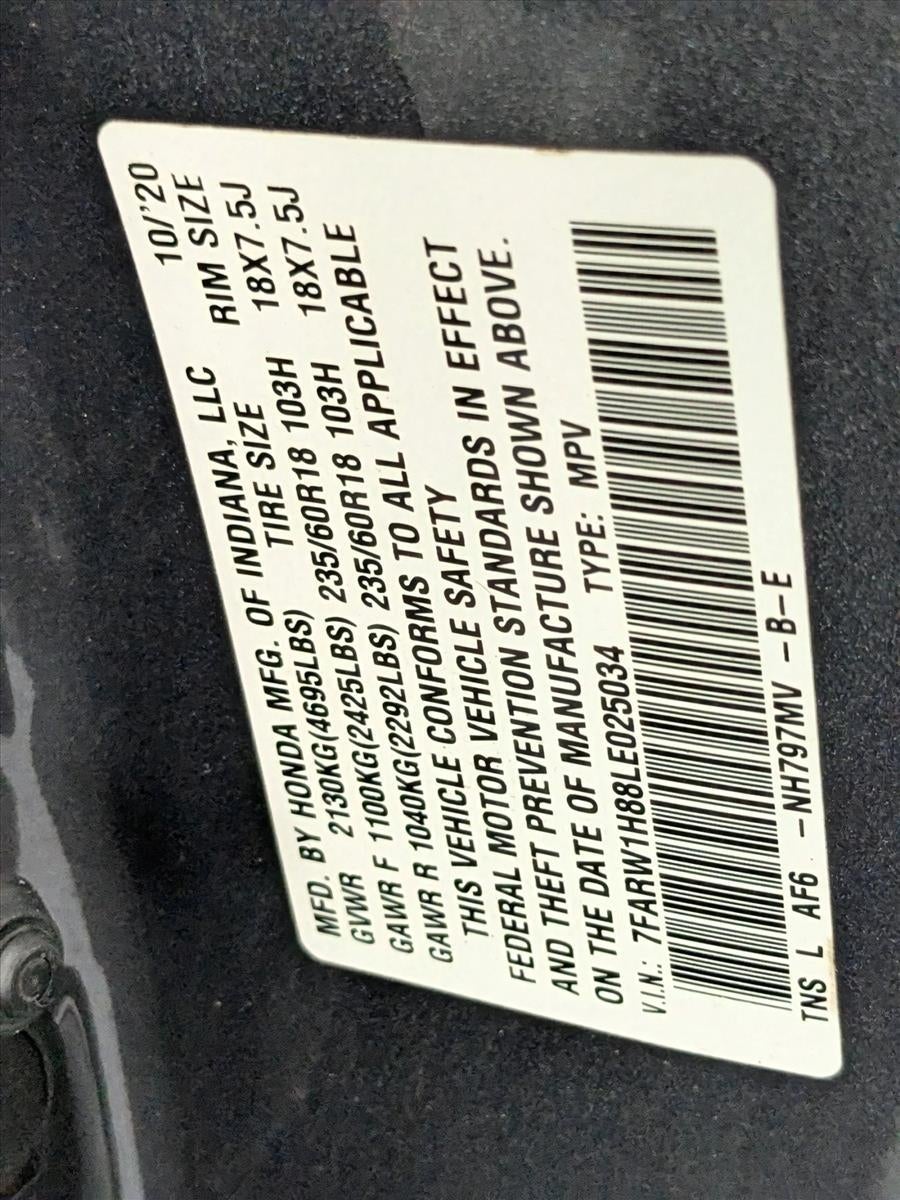 2020 Honda CR-V EX-L 2WD