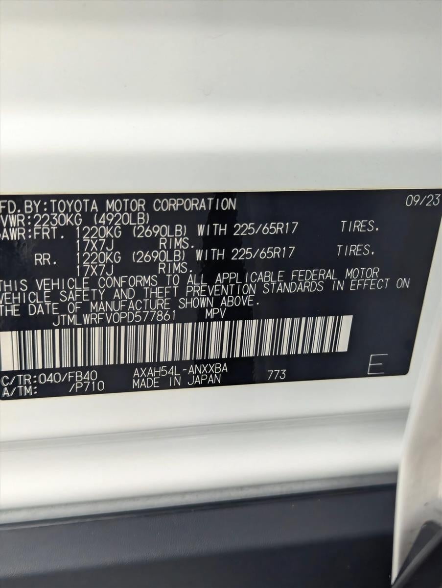 2023 Toyota RAV4 Hybrid LE AWD (Natl)