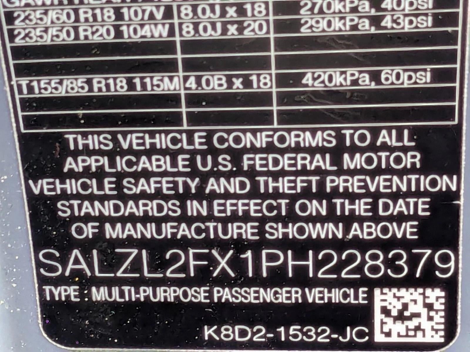 2023 Land Rover Range Rover Evoque R-Dynamic SE AWD