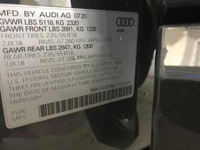 2020 Audi Q3 Premium 45 TFSI quattro
