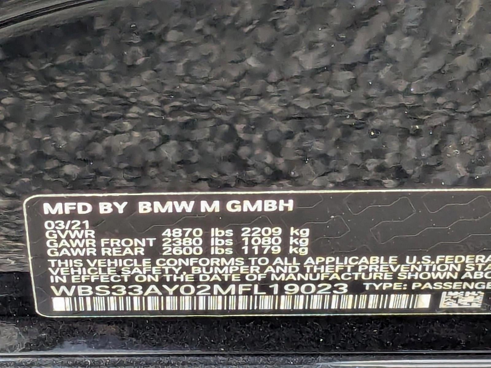 2021 BMW M3 M3 Competition Sedan