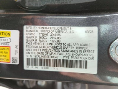 2024 Honda Civic Hatchback LX CVT
