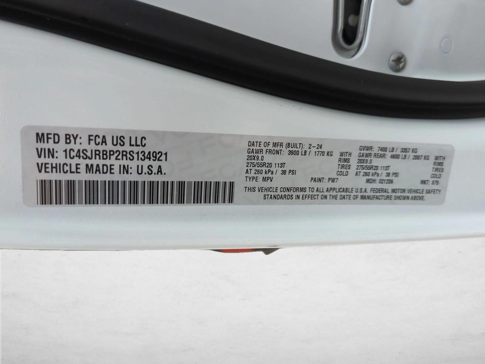 2024 Jeep Wagoneer L Series II 4x2 *Ltd Avail*