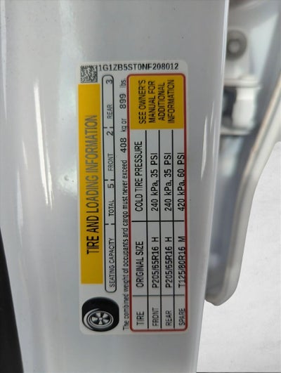 2022 Chevrolet Malibu 4dr Sdn LS w/1LS