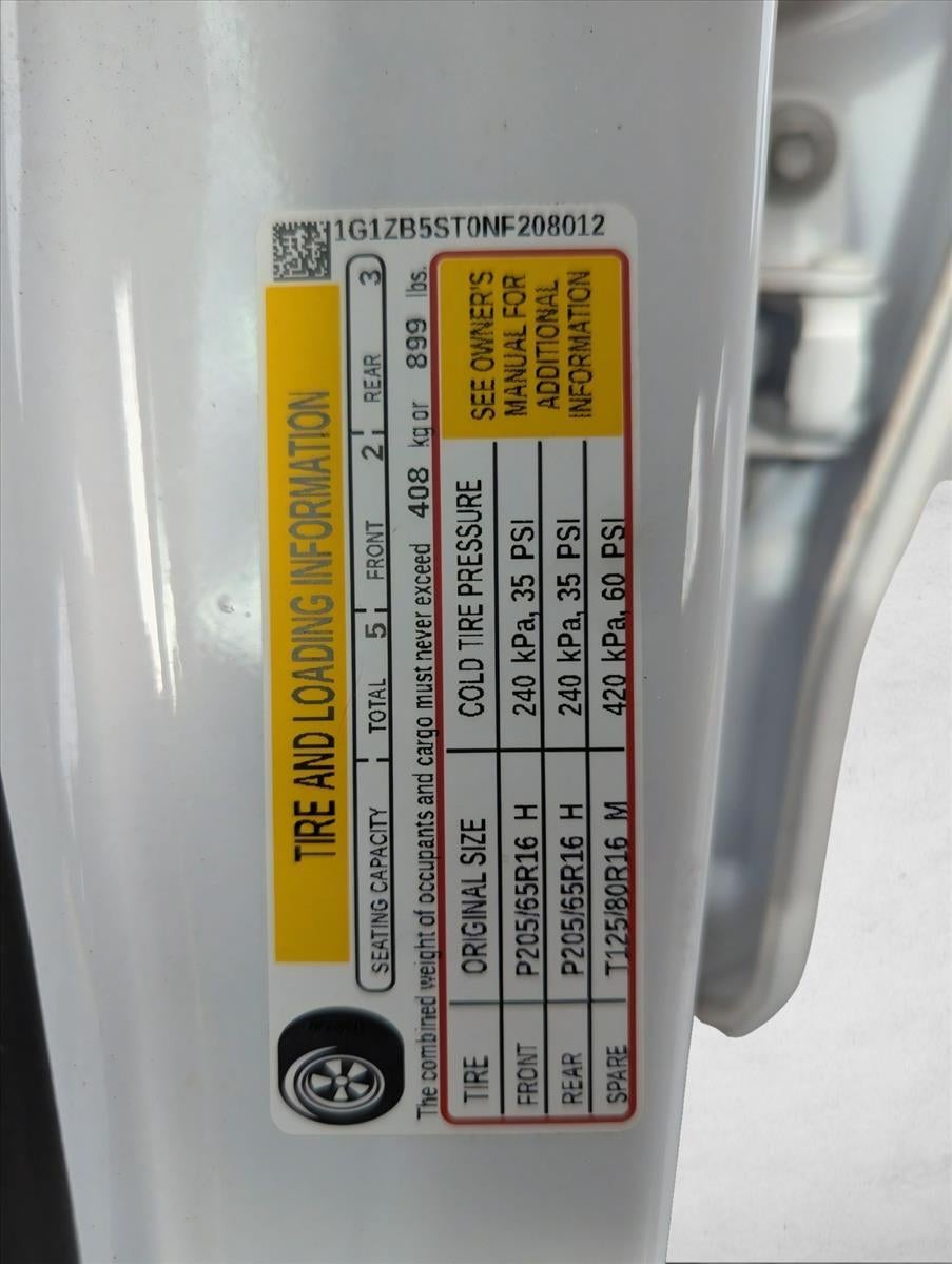 2022 Chevrolet Malibu 4dr Sdn LS w/1LS