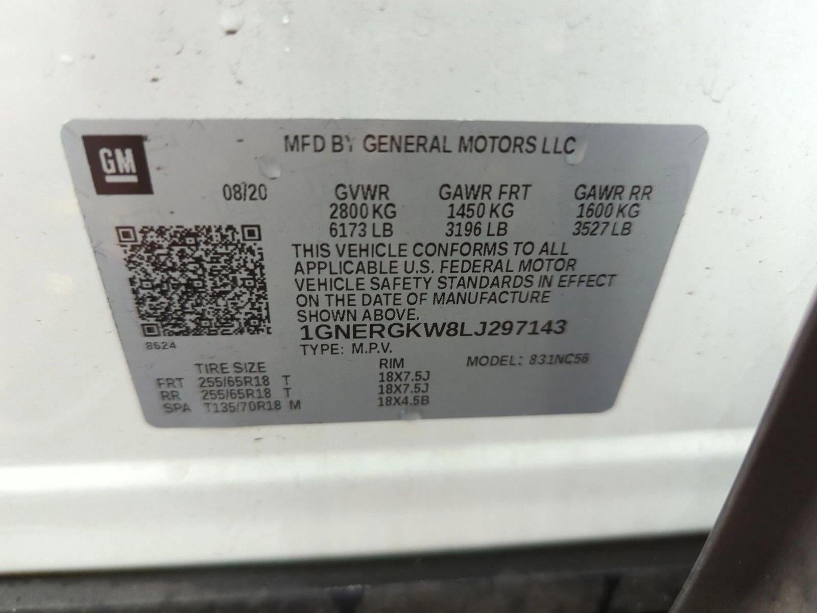 2020 Chevrolet Traverse FWD 1LT