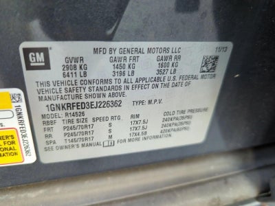 2014 Chevrolet Traverse FWD LS