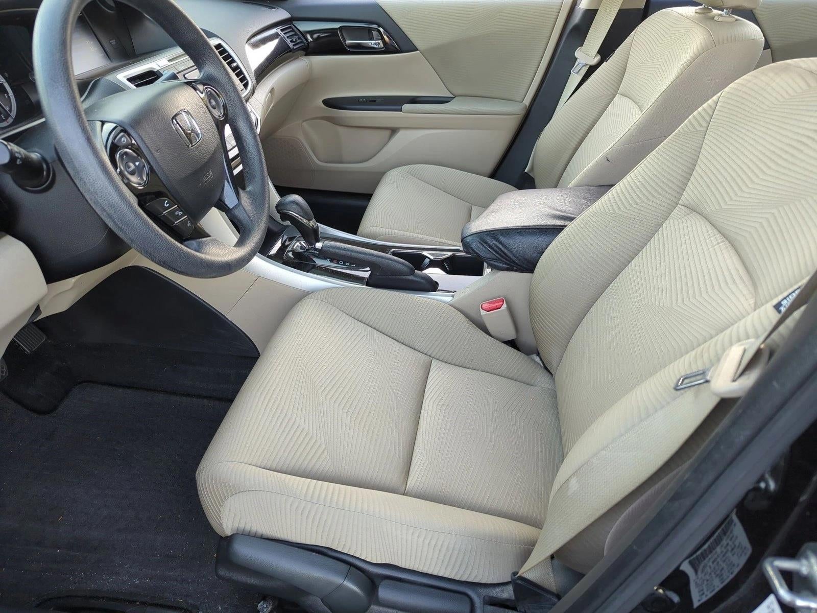 2017 Honda Accord Sedan LX CVT PZEV