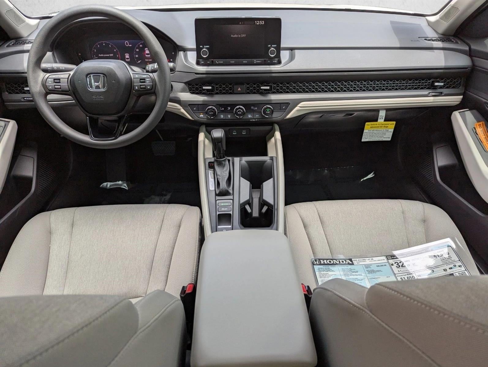 2025 Honda Accord Sedan SE CVT