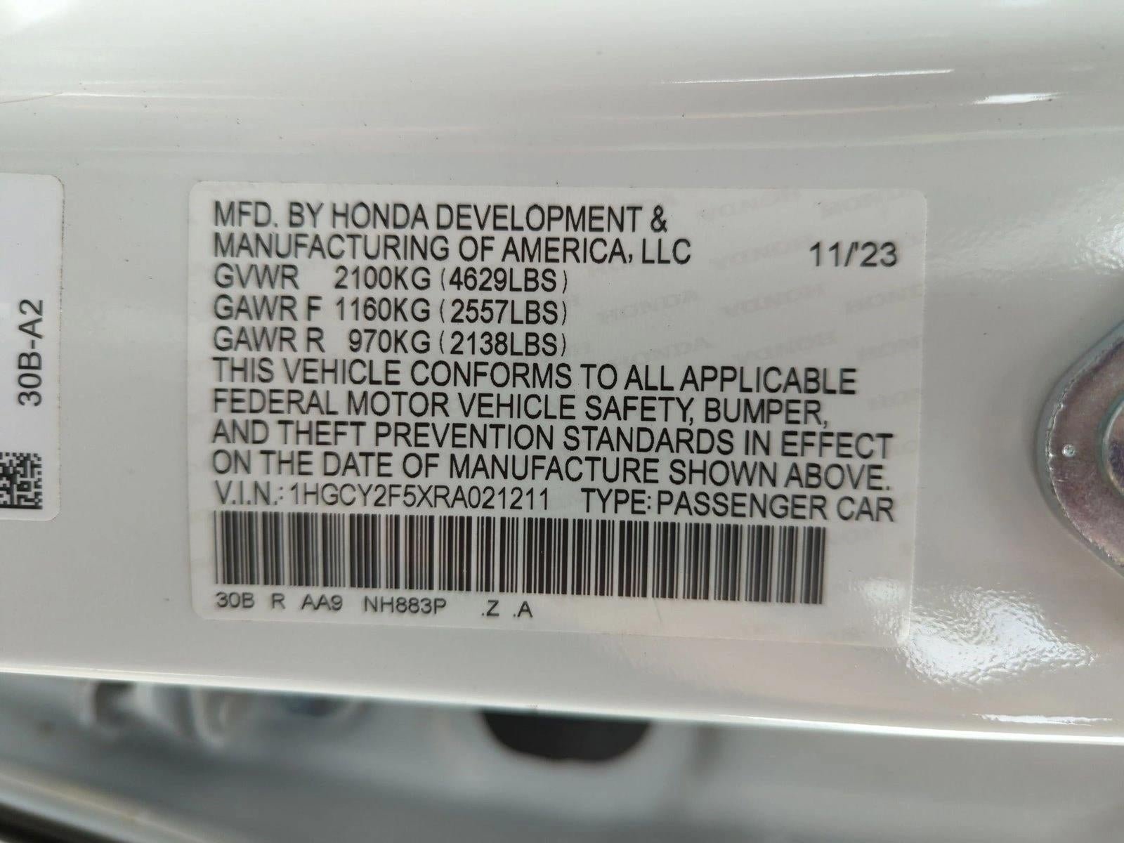 2024 Honda Accord Hybrid Sport Sedan