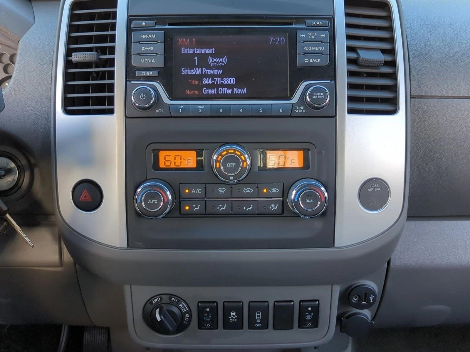 2018 Nissan Frontier Crew Cab 4x4 SV V6 Auto