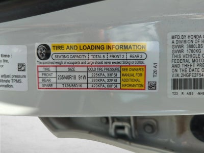 2024 Honda Civic Sedan Sport CVT