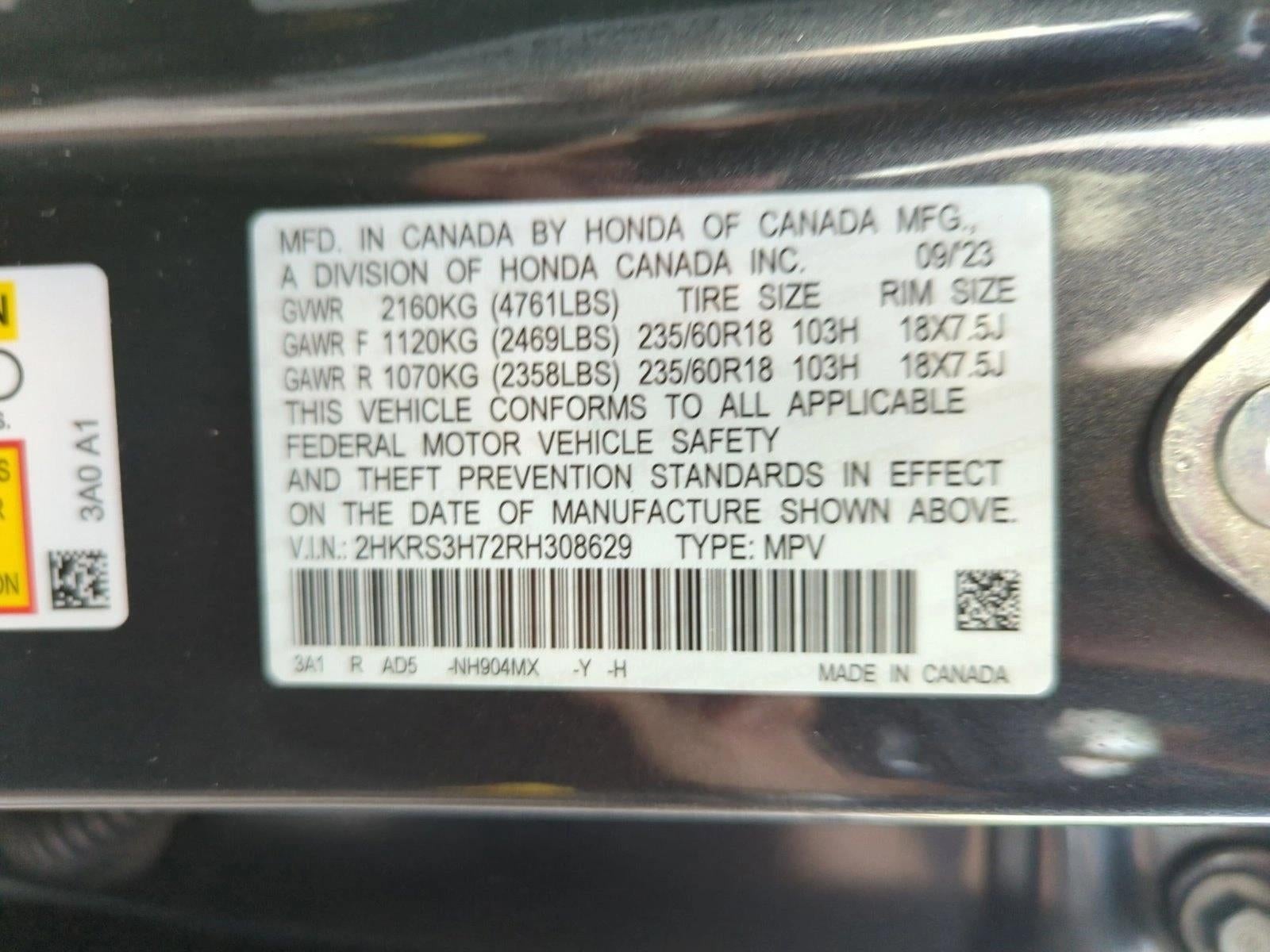 2024 Honda CR-V EX-L 2WD