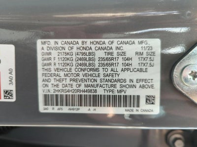 2024 Honda CR-V LX AWD