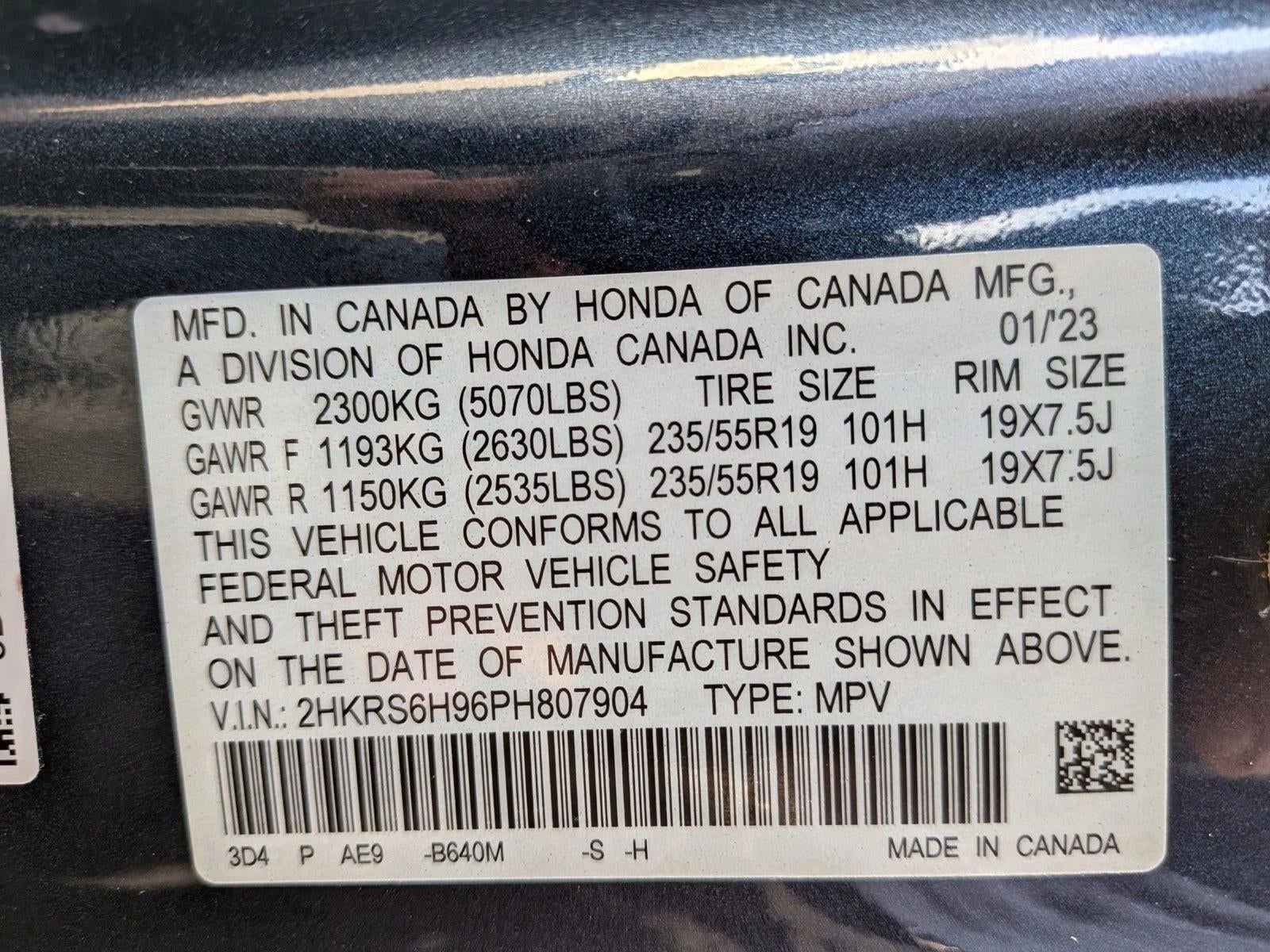 2023 Honda CR-V Hybrid Sport Touring AWD