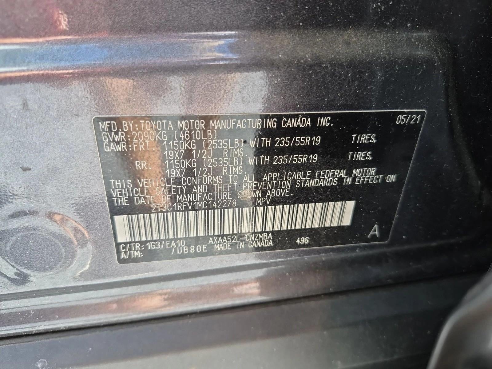 2021 Toyota RAV4 XLE Premium FWD (Natl)