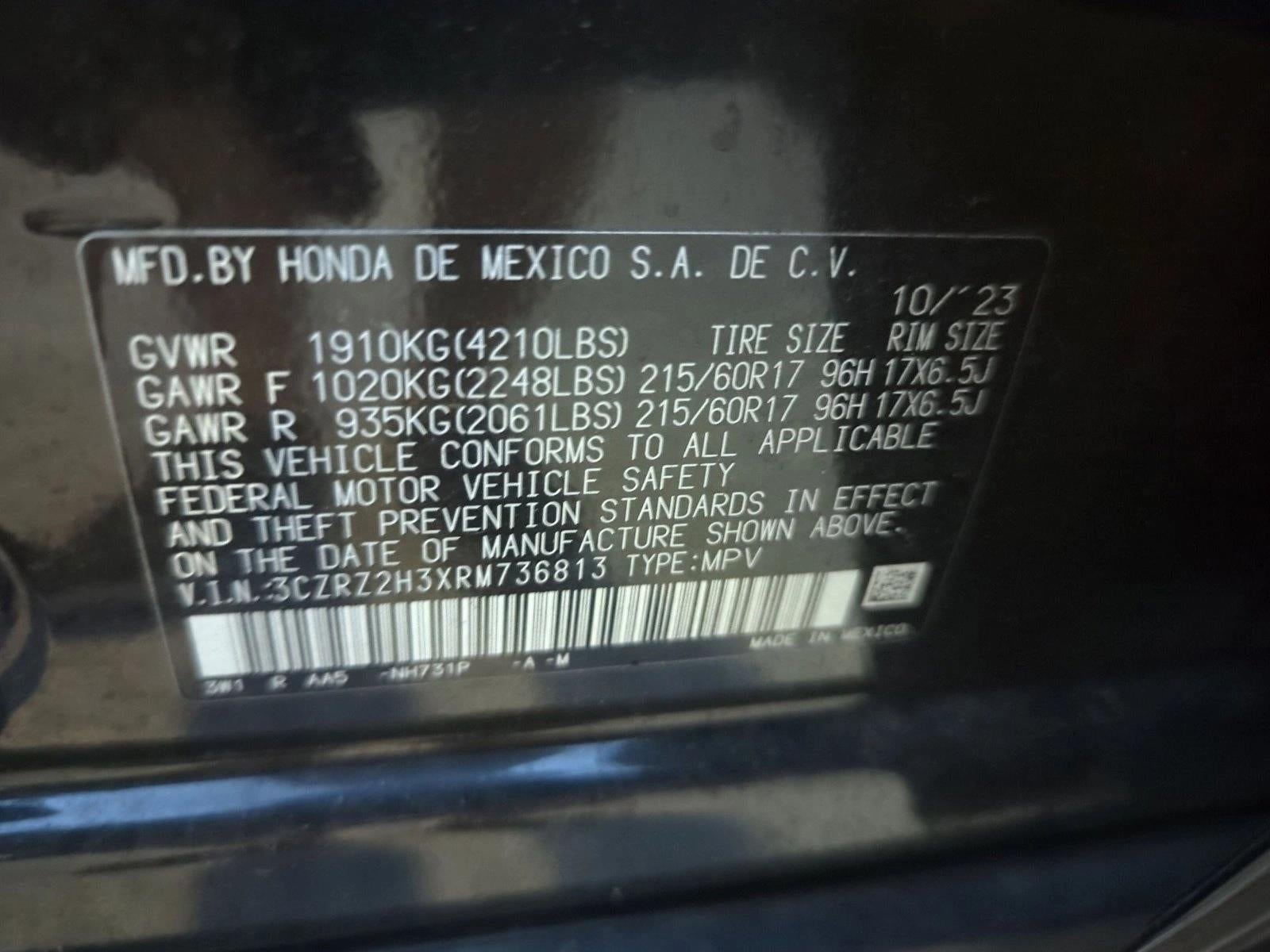 2024 Honda HR-V LX AWD CVT