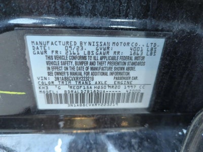 2024 Nissan Sentra SV CVT