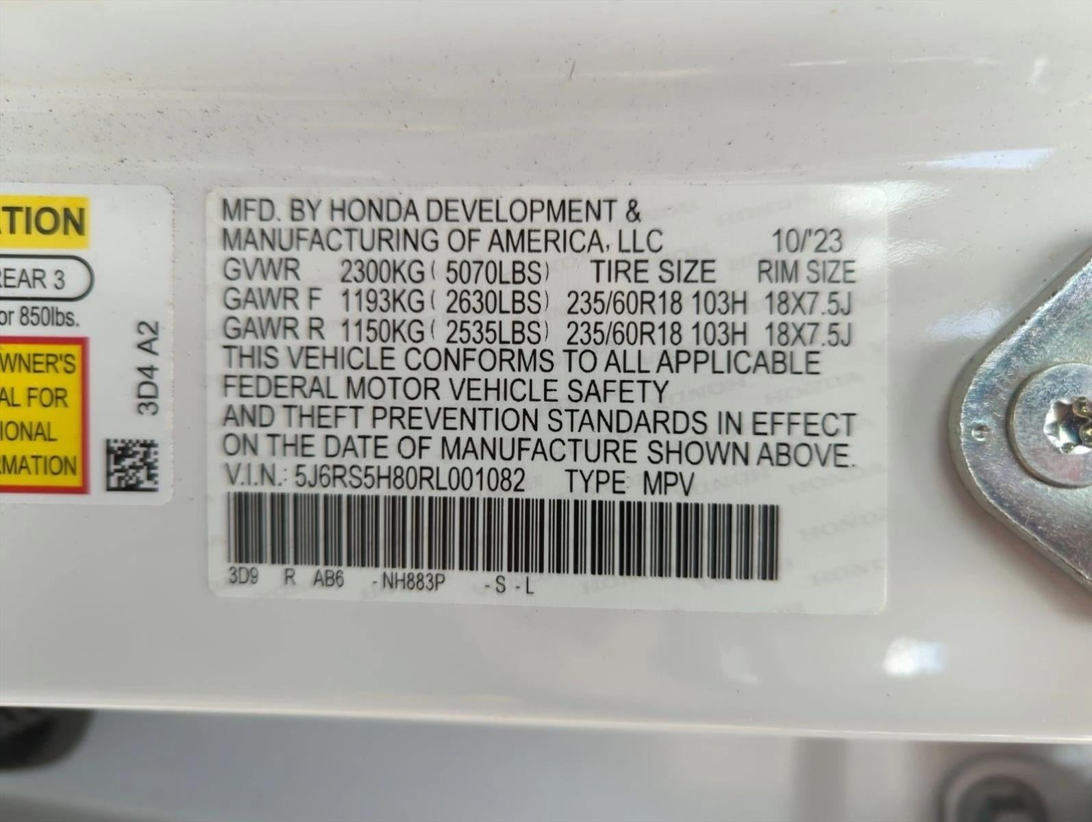 2024 Honda CR-V Hybrid Sport-L FWD