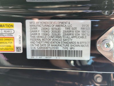 2026 Honda CR-V Hybrid Sport-L FWD