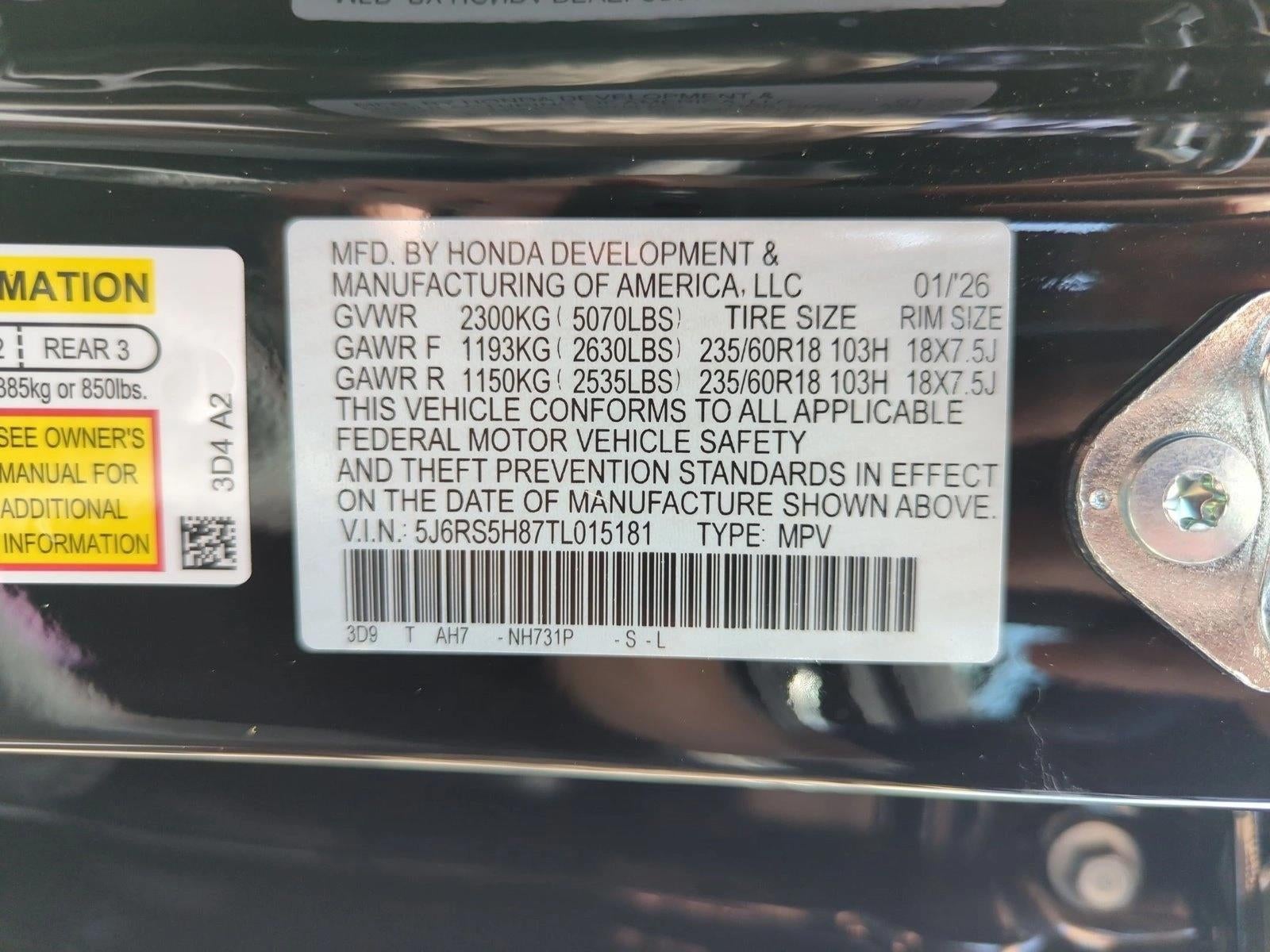 2026 Honda CR-V Hybrid Sport-L FWD