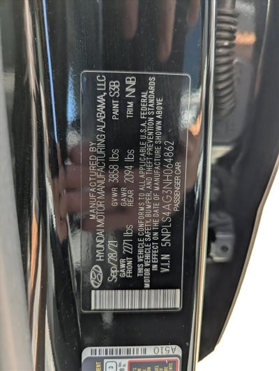2022 Hyundai ELANTRA SEL IVT