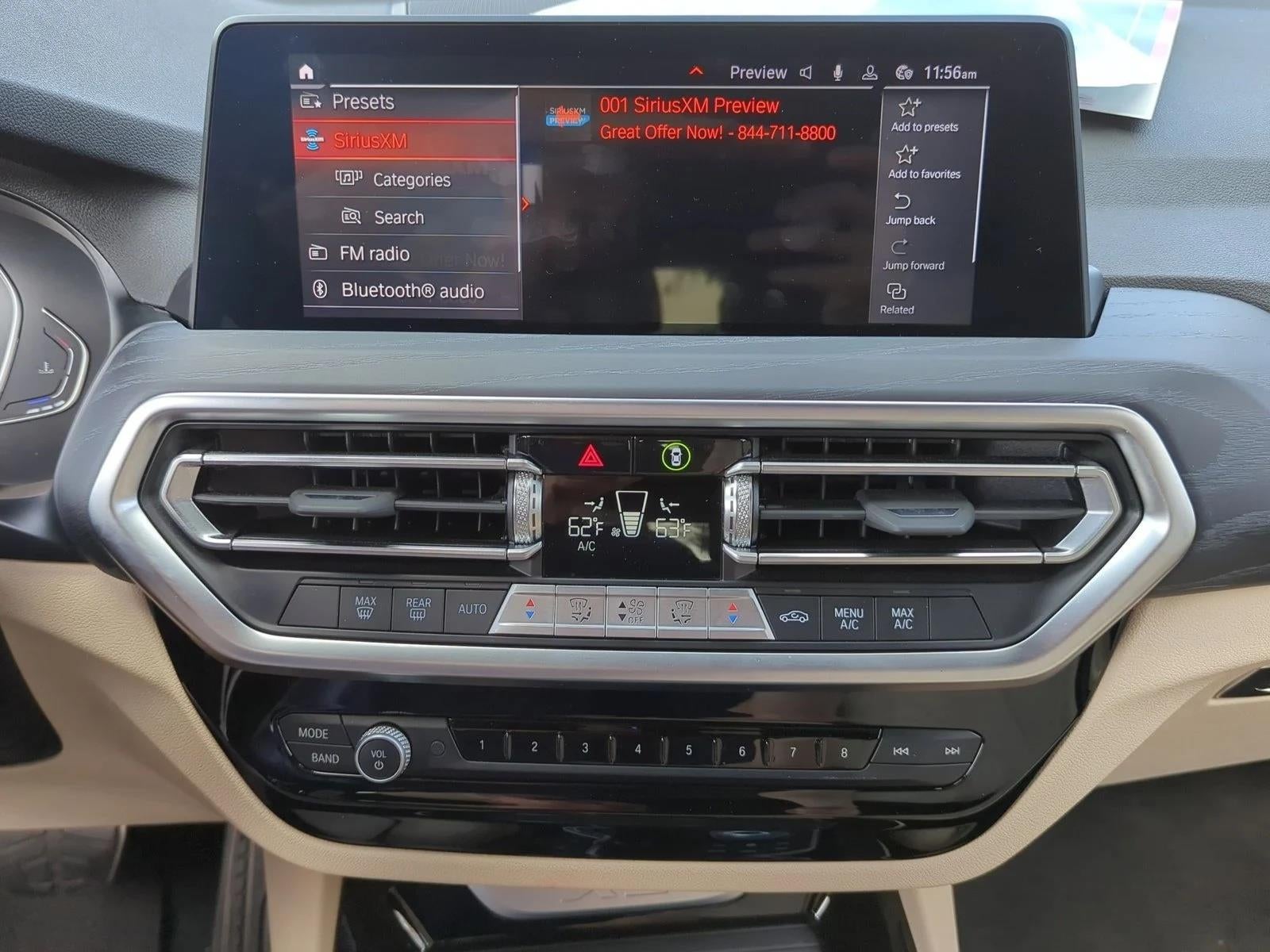 2022 BMW X3 sDrive30i Sports Activity Vehicle