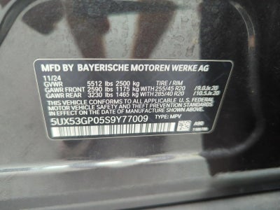 2025 BMW X3 30 xDrive Sports Activity Vehicle