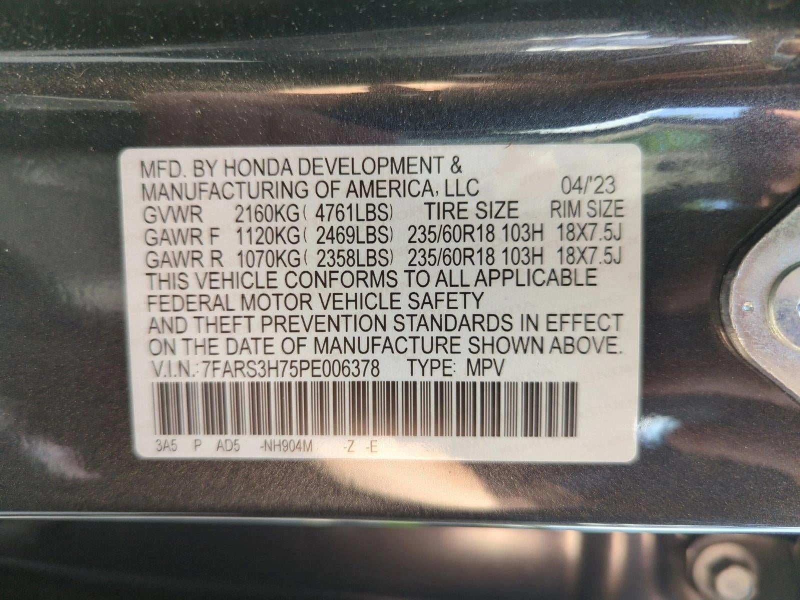 2023 Honda CR-V EX-L 2WD