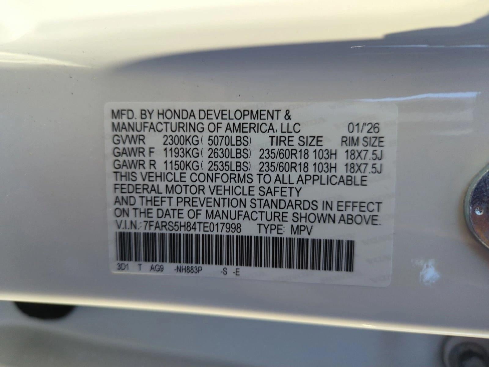 2026 Honda CR-V Hybrid Sport-L FWD