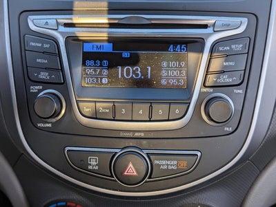 2016 Hyundai ACCENT 4dr Sdn Man SE