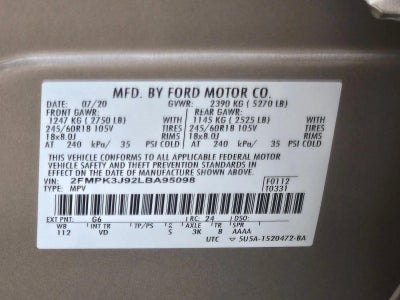 2020 Ford Edge SEL FWD