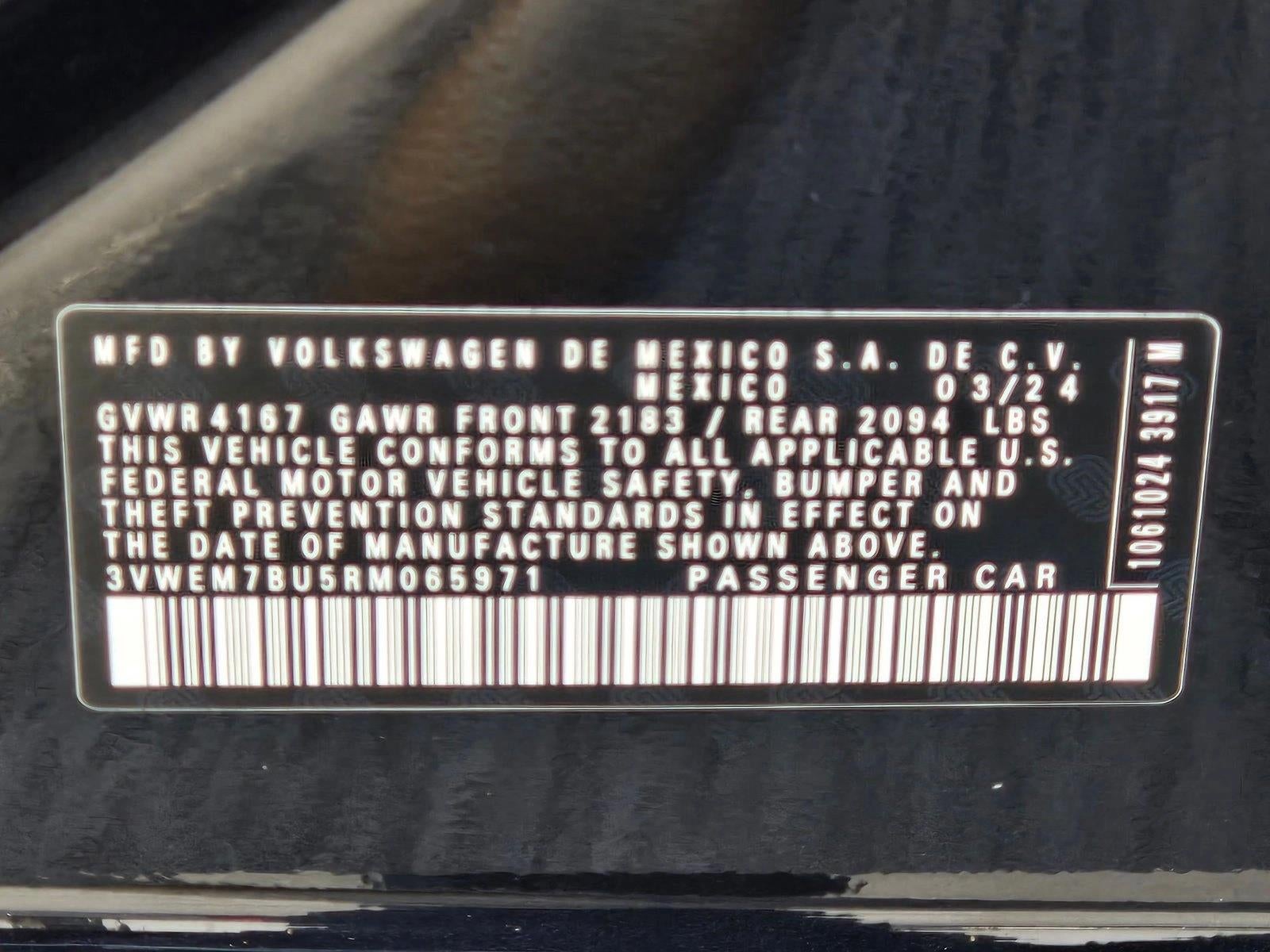 2024 Volkswagen Jetta SE Auto