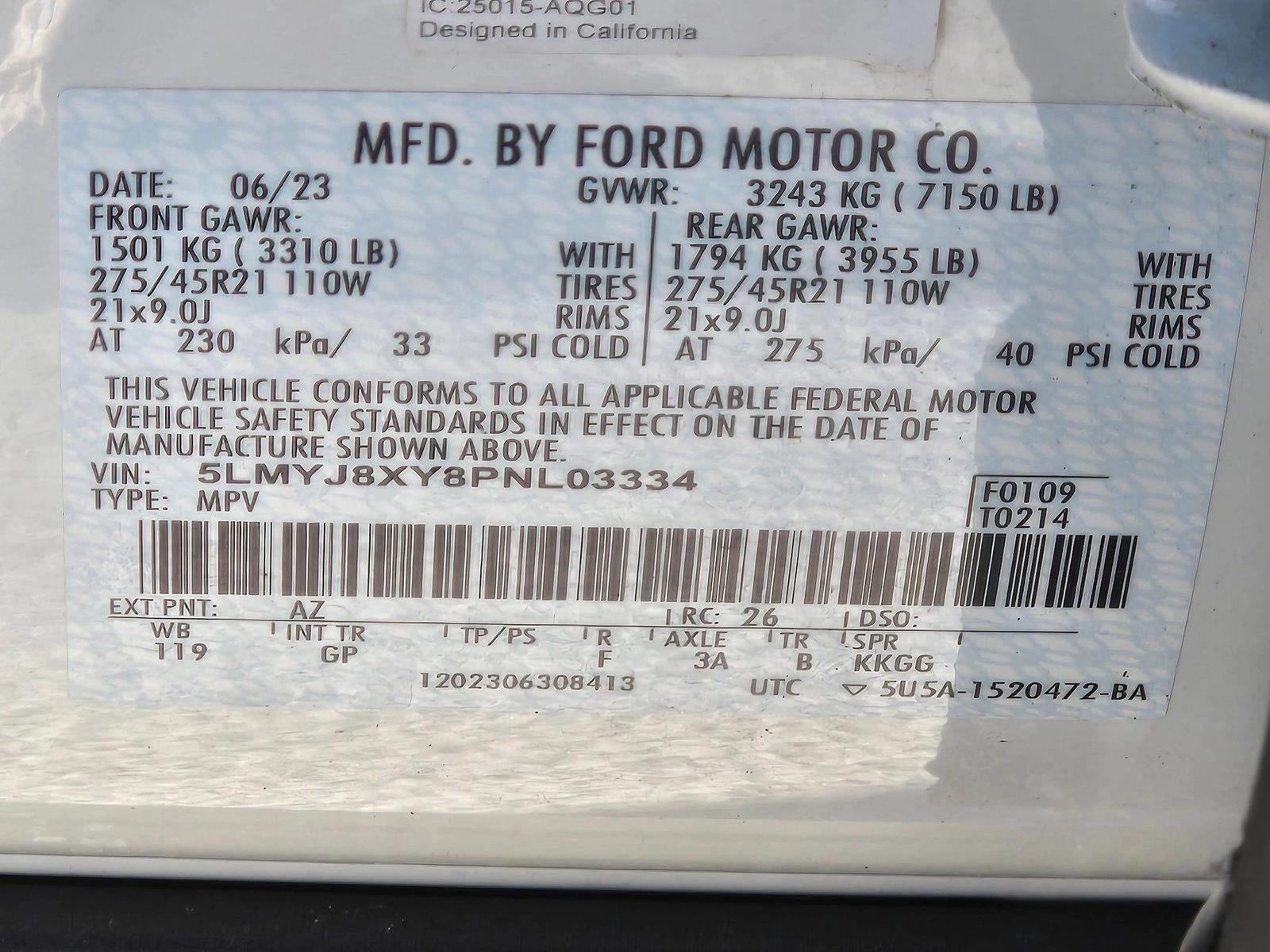 2023 Lincoln Aviator Grand Touring AWD